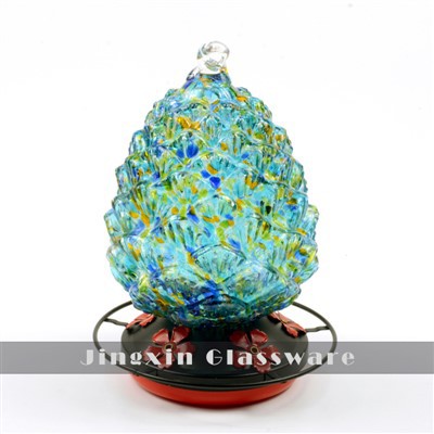 بڑے شیشے کا ہمنگ برڈ فیڈر