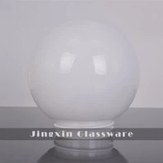 دودیا پت وائٹ سکرو منہ اڑا دیا گلاس بال چراغ شیڈ